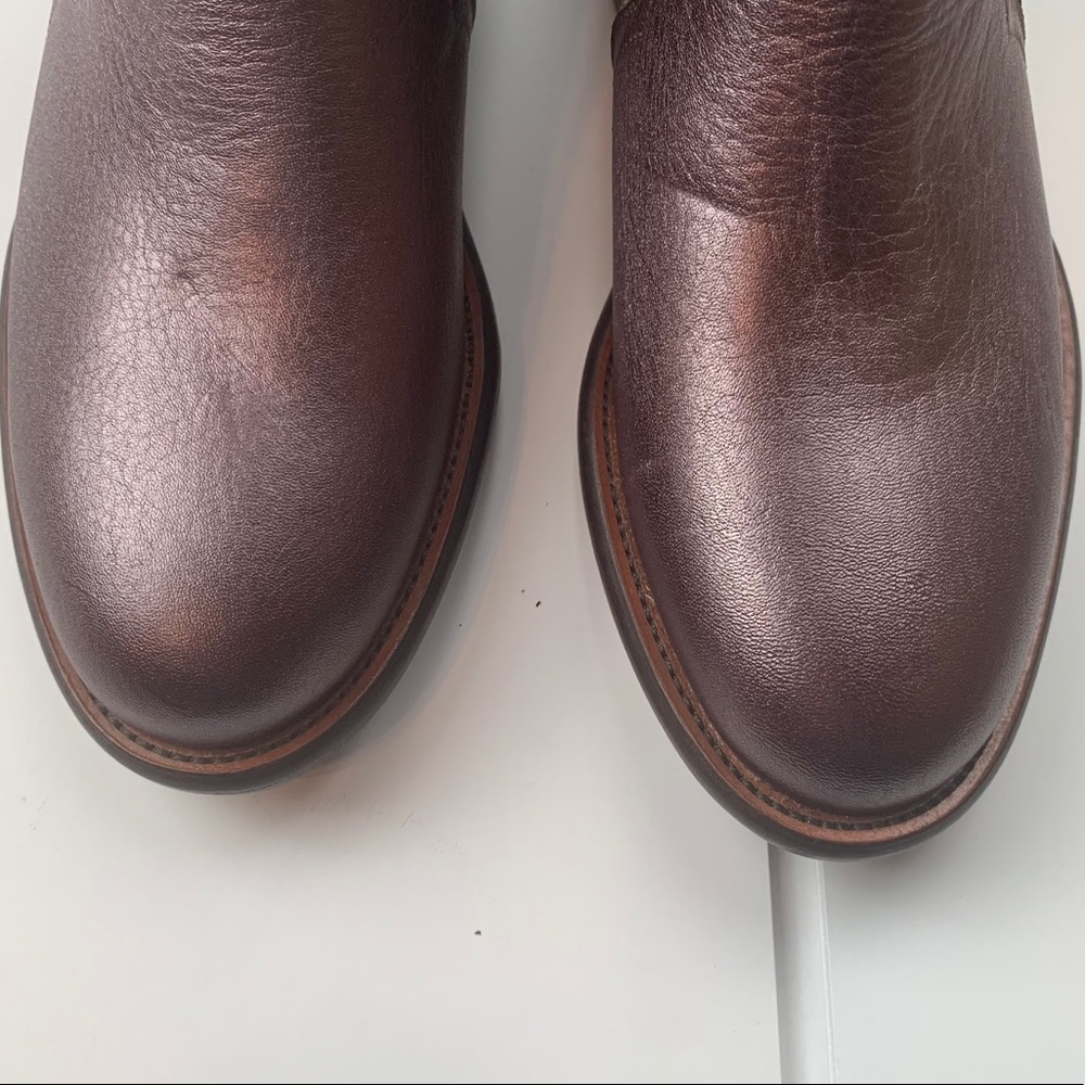Lucchese Metallic Bronze Rose Gold Boots Size 6B - Picture 10 of 13